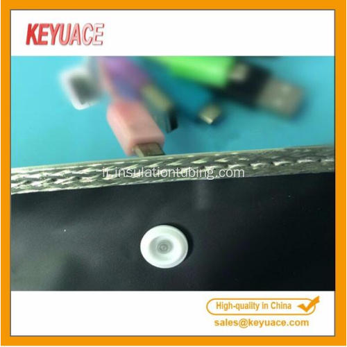 Fasce di avvolgimento di schermatura in lamina di alluminio con bottoni in PVC
